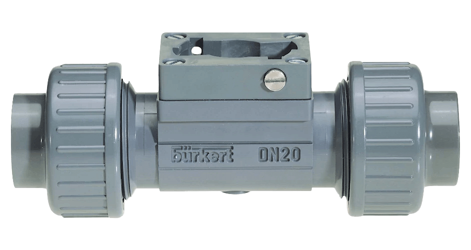 Burkert Inline Sensor-fitting with Paddle Wheel, S030